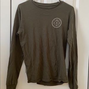 Dark Green Sand Cloud Shirt